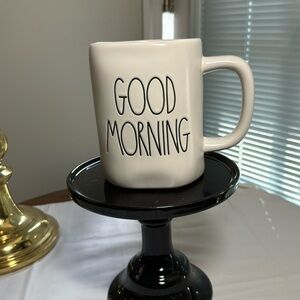 Rae Dunn Cream color Good Morning coffee/tea mug